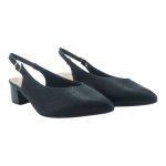 Picadilly γυναικείες Μυτερές Γόβες με Λουράκι Μαύρες - Image 4