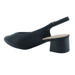 Picadilly γυναικείες Μυτερές Γόβες με Λουράκι Μαύρες - Image 5