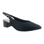 Picadilly γυναικείες Μυτερές Γόβες με Λουράκι Μαύρες - Image 3