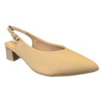 Picadilly γυναικείες Μυτερές Γόβες με Λουράκι Μπεζ 779-24105 - Image 4