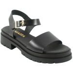 Ragazza Δερμάτινα Πέδιλα Μαύρα 0543 - Image 3