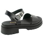 Ragazza Δερμάτινα Πέδιλα Μαύρα 0543 - Image 6