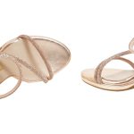 Ragazza Δερμάτινα Πέδιλα με Στρας Χαλκός - Image 3