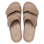 Crocs Brooklyn Καλοκαιρινές Γυναικείες Πλατφόρμες Καφέ 207431 - Image 5