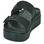 Crocs Brooklyn Καλοκαιρινές Γυναικείες Πλατφόρμες Μαύρες 207431 - Image 3