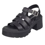 Γυναικεία Πέδιλα Ragazza 01240 Black Leather - Image 4