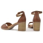 Γυναικεία Πέδιλα Ragazza 0763 Leather ταμπά - Image 5