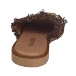 Γυναικείες Ανατομικές Δερμάτινες Παντόφλες Ragazza 01014 σε καφέ χρώμα - Image 4