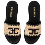 Γυναικείες Ανατομικές Δερμάτινες Παντόφλες Ragazza 01015 Μαύρο - Image 6