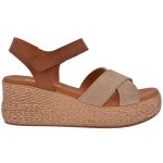 Γυναικείες Πλατφόρμες Ragazza 0683 σε ταμπά/μπεζ χρώμα