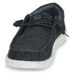 Hey Dude Wally Stretch Sox Ανδρικά Μοκασίνια σε Ασπρόμαυρο Χρώμα 41898-066 - Image 6