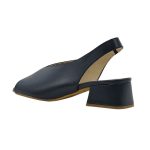 Ragazza Δερμάτινα Γυναικεία Πέδιλα σε Μπλε Χρώμα 0870 - Image 5