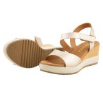 Ragazza Καλοκαιρινές Γυναικείες Πλατφόρμες Χρυσές 0359 - Image 4