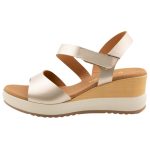 Ragazza Καλοκαιρινές Γυναικείες Πλατφόρμες Χρυσές 0359 - Image 6