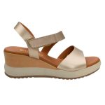 Ragazza Καλοκαιρινές Γυναικείες Πλατφόρμες Χρυσές 0359