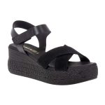 Ragazza Καλοκαιρινές Γυναικείες Πλατφόρμες Μαύρες 0683 (2025) - Image 3