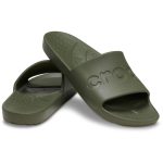 Crocs Ανδρικά Slides σε πράσινο χρώμα 210088-309 - Image 4