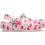 Crocs Classic Fresh Fruits Clog T παιδικά ανατομικά σαμπό Ροζ 211170-6ZW