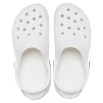 Crocs Classic Platform W Αντιολισθητικό Σαμπό Λευκό 206750-100 - Image 3