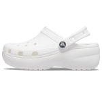 Crocs Classic Platform W Αντιολισθητικό Σαμπό Λευκό 206750-100 - Image 7