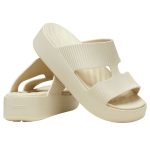 Crocs Getaway Γυναικεία Σανδάλια Μπεζ 210701-0LH - Image 5