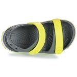 Crocs Παιδικά Παπουτσάκια Θαλάσσης Crocband Γκρι Φωσφοριζέ 209423-1NJ - Image 5