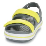 Crocs Παιδικά Παπουτσάκια Θαλάσσης Crocband Γκρι Φωσφοριζέ 209423-1NJ - Image 8