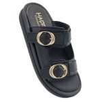 Harris 386-1189 Μαύρο Γυναικεία Σανδάλια - Παντόφλες - Image 4