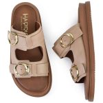 Harris 386-1189 Μπεζ Γυναικεία Σανδάλια - Παντόφλες - Image 5