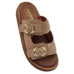 Harris 386-1189 Μπεζ Γυναικεία Σανδάλια - Παντόφλες - Image 6