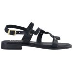 Harris Δερμάτινα Γυναικεία Σανδάλια σε Μαύρο Χρώμα 135-1084