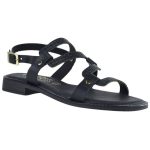 Harris Δερμάτινα Γυναικεία Σανδάλια σε Μαύρο Χρώμα 135-1084 - Image 2