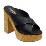 Μαύρα Δερμάτινα Ψηλοτάκουνα Παπούτσια HARRIS 656-1177 - Image 5