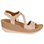 Fantasy Sandals Καλοκαιρινές Γυναικείες Πλατφόρμες Ροζ S5020