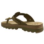 Fantasy Sandals Δερμάτινα Γυναικεία Σανδάλια Ανατομικά Mirabella Χακί S9004 - Image 3