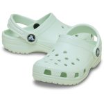 Crocs Classic Clog T Παιδικά Ανατομικά Σαμπό Θαλάσσης Μέντα 206990-3YF - Image 3