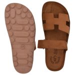 Fantasy Sandals Bianca Δερμάτινα Γυναικεία Σανδάλια Mochaccino S347 - Image 4