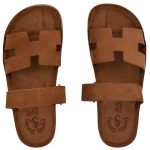 Fantasy Sandals Bianca Δερμάτινα Γυναικεία Σανδάλια Mochaccino S347 - Image 5