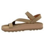 Fantasy Sandals Emma Δερμάτινα Γυναικεία Ανατομικά Σανδάλια Λαδί S339 - Image 4