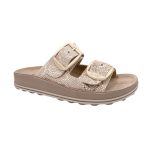 Γυναικεία Ανατομικά Σανδάλια Fantasy "DESPOINA" Rosegold Lizard S310 - Image 3