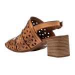 Mago δερμάτινο Πέδιλο με τακούνι 5,5 cm 21178-28 - Image 3