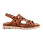 Mago Γυναικείο δερμάτινο σανδάλι με scratch 19163-28