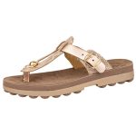 S9004 Fantasy Sandals Mirabella Δερμάτινα Γυναικεία Σανδάλια Ανατομικά Rosegold Lizard - Image 3