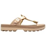 S9004 Fantasy Sandals Mirabella Δερμάτινα Γυναικεία Σανδάλια Ανατομικά Rosegold Lizard