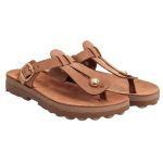 S9004 Fantasy Sandals Mirabella Δερμάτινα Γυναικεία Σανδάλια Cappuccino - Image 3