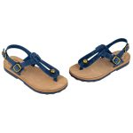 S9005 Fantasy Sandals Fantasy Marlena Δερμάτινα Γυναικεία Σανδάλια Μπλε - Image 3