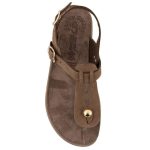 S9005 Fantasy Sandals Fantasy Mirabella Δερμάτινα Γυναικεία Σανδάλια Καφέ - Image 4