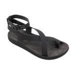 Fantasy Sandals Nicole Δερμάτινα Γυναικεία Ανατομικά Σανδάλια Μαύρα S910 - Image 3