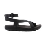 Fantasy Sandals Nicole Δερμάτινα Γυναικεία Ανατομικά Σανδάλια Μαύρα S910