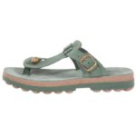 Γυναικεία Δερμάτινα Σανδάλια Τιρκουάζ Fantasy Sandals Mirabella Mint S9004